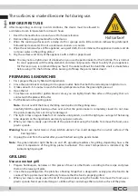 Preview for 6 page of ECG S 3070 Panini Power Instruction Manual