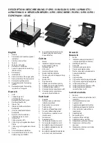 Предварительный просмотр 2 страницы ECG S 3173 3in1 Triangle Instruction Manual