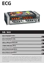 ECG SG 160 Instruction Manual preview