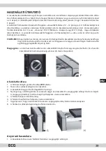 Preview for 39 page of ECG SG 160 Instruction Manual