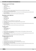 Preview for 13 page of ECG SM 256 Recipes