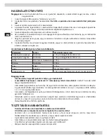 Preview for 14 page of ECG SM 900 Mix&Go Instruction Manual