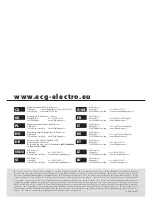 Предварительный просмотр 52 страницы ECG SM 900 Mix&Go Instruction Manual