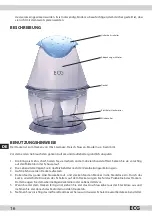 Предварительный просмотр 16 страницы ECG SP 366 Operating Manual