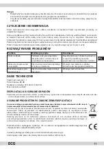 Preview for 11 page of ECG SP 466 Instruction Manual