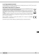 Предварительный просмотр 52 страницы ECG ST 10630 SS Instruction Manual