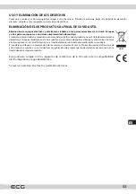 Предварительный просмотр 57 страницы ECG ST 10630 SS Instruction Manual