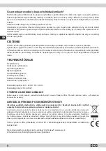 Preview for 8 page of ECG ST 969 morea Instruction Manual