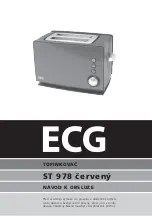 ECG ST 978 Operating Manual preview