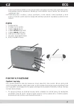 Preview for 3 page of ECG ST 978 Operating Manual