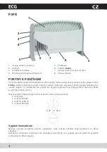 Preview for 4 page of ECG TK 2000 T Operating Manual