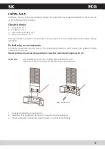 Preview for 9 page of ECG TK 2000 T Operating Manual