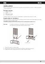 Preview for 21 page of ECG TK 2000 T Operating Manual