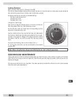 Preview for 31 page of ECG TK 2010 TC Operating Manual