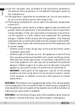 Preview for 6 page of ECG TK 2080 DR Instruction Manual