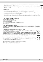 Preview for 9 page of ECG TK 2080 DR Instruction Manual