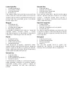 Preview for 3 page of ECG TV 3030 Heat R Instruction Manual