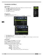 Preview for 46 page of ECG TV LED 621 Instruction Manual