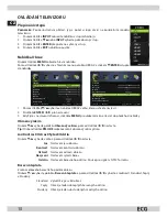 Preview for 10 page of ECG TV LED 632 Instruction Manual