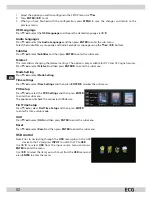 Preview for 52 page of ECG TV LED 632 Instruction Manual