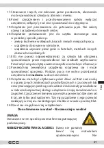 Предварительный просмотр 61 страницы ECG UV 5080 Instruction Manual