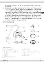 Предварительный просмотр 17 страницы ECG VM 2120 HOBBY Instruction Manual