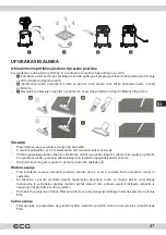 Предварительный просмотр 47 страницы ECG VM 2120 HOBBY Instruction Manual