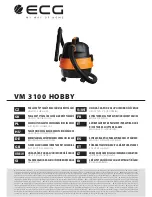 Preview for 1 page of ECG VM 3100 hobby Instruction Manual