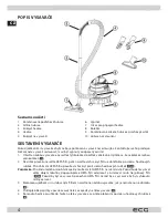 Предварительный просмотр 4 страницы ECG VM 3100 hobby Instruction Manual