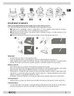 Preview for 5 page of ECG VM 3100 hobby Instruction Manual