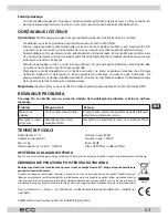 Предварительный просмотр 43 страницы ECG VM 3100 hobby Instruction Manual