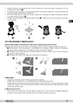 Preview for 15 page of ECG VM 3140 HOBBY Instruction Manual