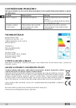 Preview for 12 page of ECG VP 2122 S Instruction Manual