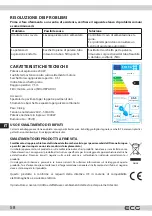 Preview for 58 page of ECG VP 3105 S Instruction Manual