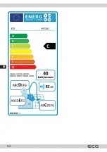 Preview for 42 page of ECG VP 3120 S Instruction Manual