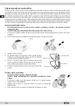 Предварительный просмотр 12 страницы ECG VP 3143 S Instruction Manual