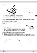 Предварительный просмотр 29 страницы ECG VP 3143 S Instruction Manual