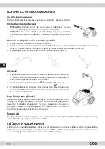 Предварительный просмотр 48 страницы ECG VP 3143 S Instruction Manual