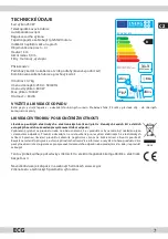 Предварительный просмотр 7 страницы ECG VP 4101 S Instruction Manual