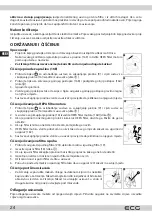 Preview for 24 page of ECG VP 6080 BS Instruction Manual