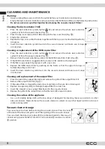 Preview for 6 page of ECG VP BS6115 Independent Instruction Manual