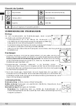 Preview for 10 page of ECG VP BS6120 Animal Instruction Manual