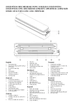 Предварительный просмотр 2 страницы ECG VS 110 B10 Instruction Manual