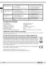 Preview for 16 page of ECG VT 3220 2in1 Instruction Manual