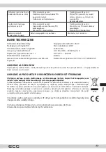 Preview for 77 page of ECG VT 3220 2in1 Instruction Manual