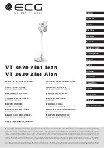 Preview for 1 page of ECG VT 3620 2in1 Jean Instruction Manual