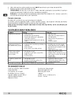 Preview for 10 page of ECG VT 4120 Instruction Manual