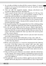 Preview for 5 page of ECG VT 4320 3in1 Multi Clean Instruction Manual