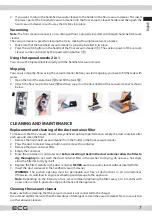 Preview for 7 page of ECG VT 4320 3in1 Multi Clean Instruction Manual