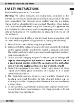 Preview for 5 page of ECG VT 5220 2in1 Flex Clean Instruction Manual